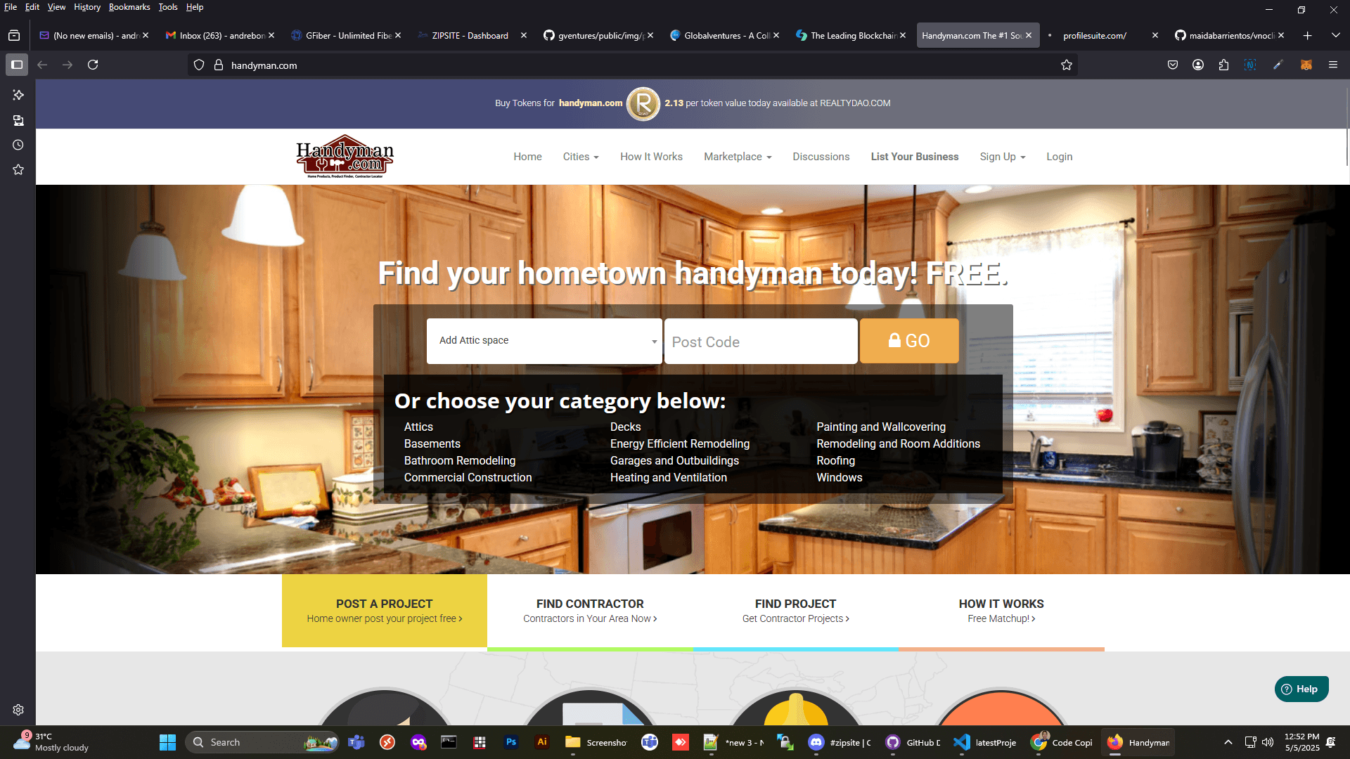 Handyman Platform
