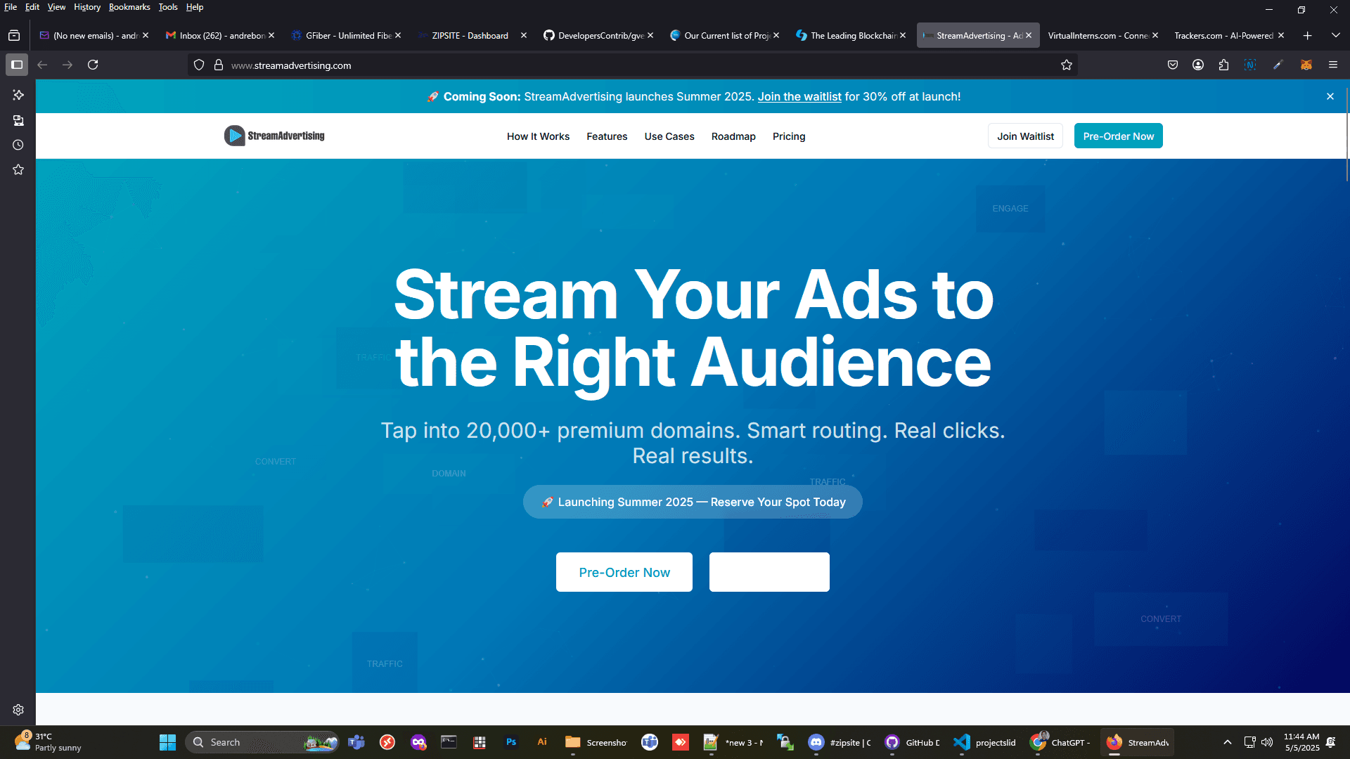 Stream Advertising